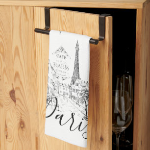 Cafe Paris Theedoek