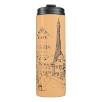 Cafe Paris Thermal Tumbler