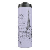 Cafe Paris Thermal Tumbler Thermosbeker (Voorkant)