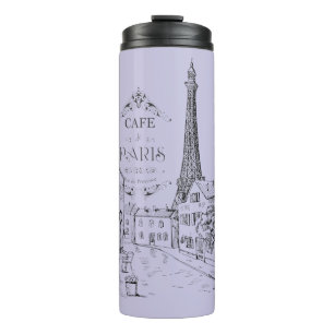 Cafe Paris Thermal Tumbler Thermosbeker