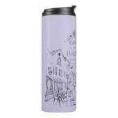 Cafe Paris Thermal Tumbler Thermosbeker (Gedraaid links)