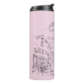 Cafe Paris Thermische Bekercup Thermosbeker (Gedraaid links)