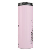 Cafe Paris Thermische Bekercup Thermosbeker (Achterkant)