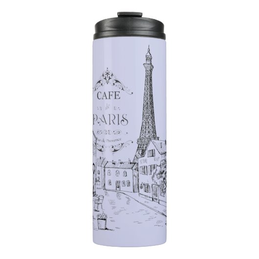 Cafe Paris thermische mok (Voorkant)