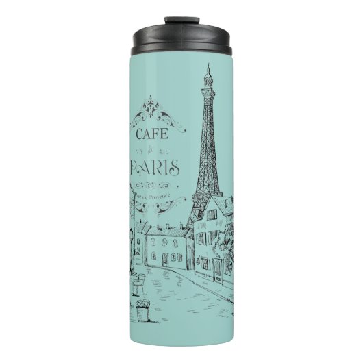 Cafe Paris thermische mok (Voorkant)