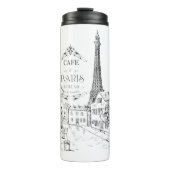 Cafe Paris Thermosbeker (Voorkant)