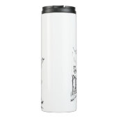 Cafe Paris Thermosbeker (Achterkant)