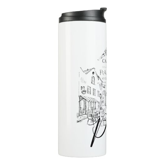 Cafe Paris Thermosbeker (Gedraaid links)