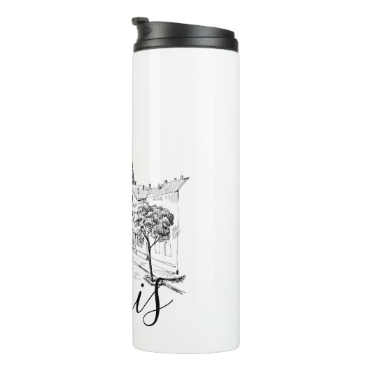 Cafe Paris Thermosbeker (Geroteerd rechts)