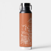 Cafe Paris Waterfles (Voorkant)