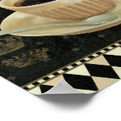 Cafe Parisien Poster (Hoek)