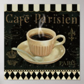 Cafe Parisien Poster (Voorkant)