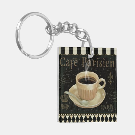 Cafe Parisien Sleutelhanger (Voorkant Links)