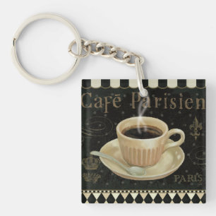 Cafe Parisien Sleutelhanger