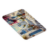 Cafe Paros Griekenland Eilanden Reizen Magneet (Rechterzijde)