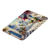 Cafe Paros Griekenland Eilanden Reizen Magneet (Linkerzijde)