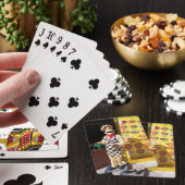 Café Pasa Kebap in Kemer. Kalkoen Pokerkaarten (Insitu)