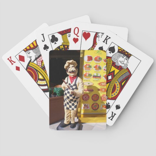 Café Pasa Kebap in Kemer. Kalkoen Pokerkaarten (Achterkant)