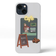 Cafe phone case