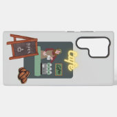 Cafe phone case samsung galaxy hoesje (Achterkant horizontaal)