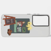 Cafe phone case samsung galaxy hoesje (Linkerkant)
