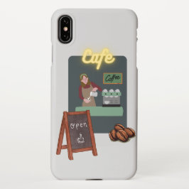 Cafe phone iPhone XS max hoesje