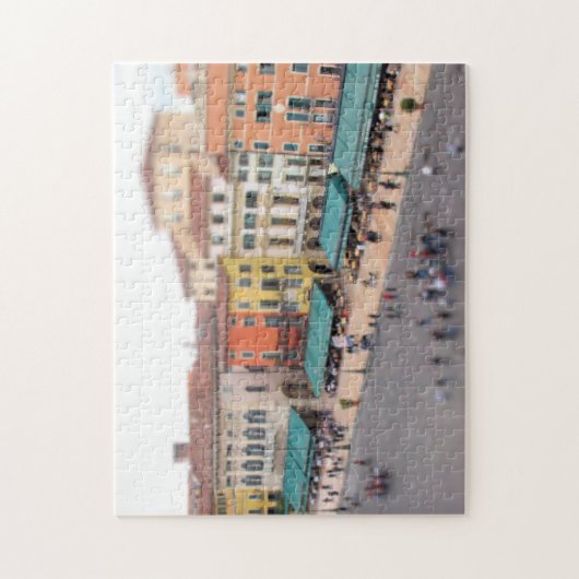 Cafe Piazza Bra - Verona, Italië - Puzzle Legpuzzel (Verticaal)