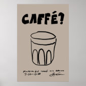 Café Poster (Voorkant)