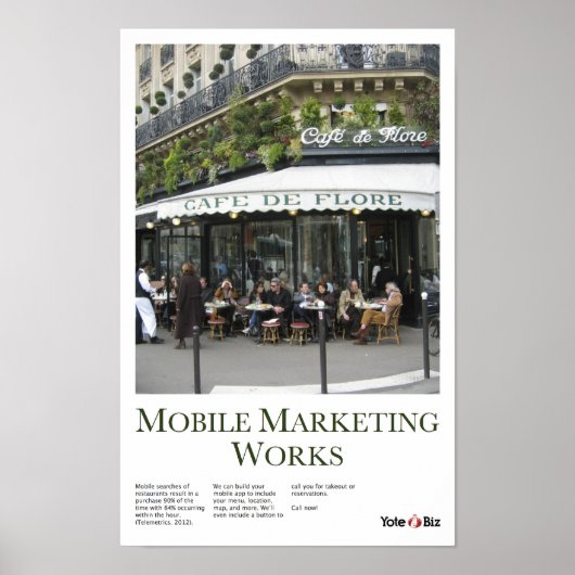 Cafe Poster (Voorkant)