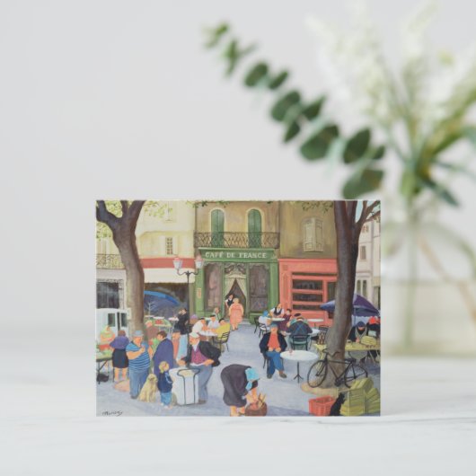 Cafe Provence Briefkaart (Staand voorkant)