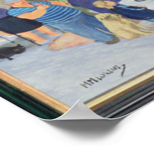 Cafe Provence Poster (Hoek)