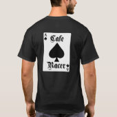 Cafe Racer Ace of Spades T-shirt (Achterkant)