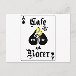 Cafe Racer Blonde Briefkaart