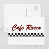 Cafe Racer Briefkaart (Voorkant / Achterkant)