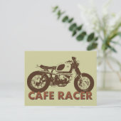 Cafe Racer Briefkaart (Staand voorkant)
