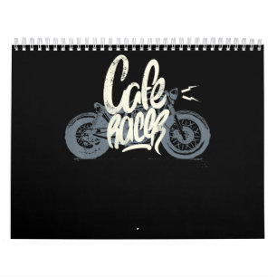 Cafe Racer Gift for Motorcycle Lovers Kalender