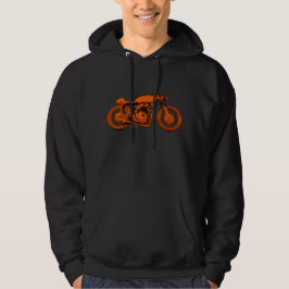 Cafe Racer Hoodie - Rood/Oranje