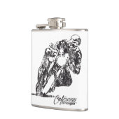 Cafe Racer Motorcycle gemiddelde  stijl Heupfles (Links)