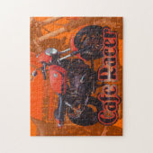 Cafe Racer-motorfiets Legpuzzel (Verticaal)