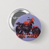 Cafe Racer-motorfiets Ronde Button 5,7 Cm (Voorkant /achterkant)