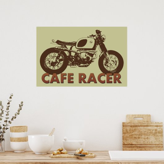 Cafe Racer  Poster (Keuken)