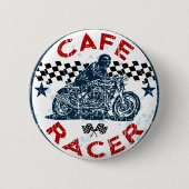 Cafe racer ronde button 5,7 cm (Voorkant)