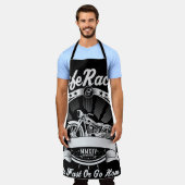 Cafe Racer Schort (Gedragen)