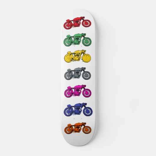 Cafe Racer Skateboard (Voorkant)