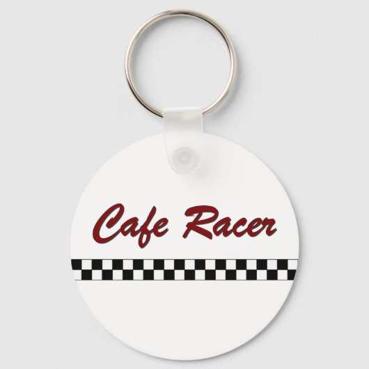 Cafe Racer Sleutelhanger (Voorkant)