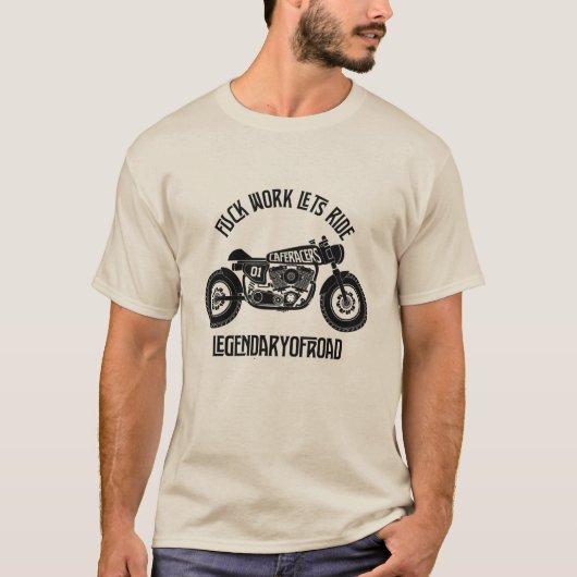 Cafe Racer T-shirt (Voorkant)