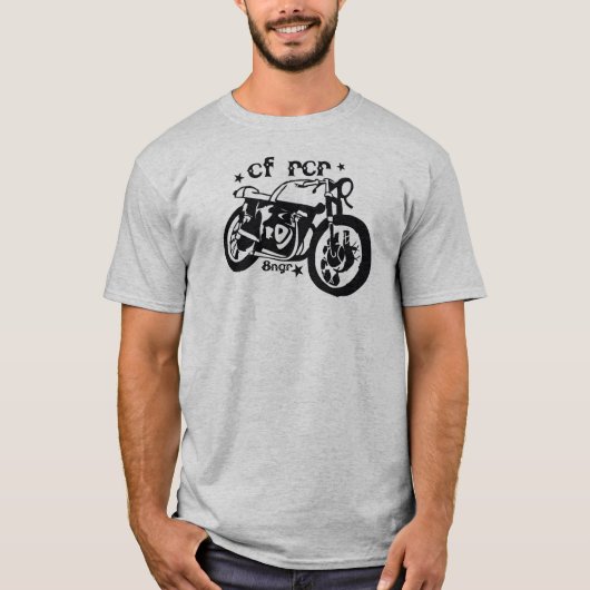 Cafe Racer T-shirt (Voorkant)