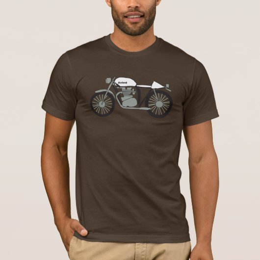Cafe racer t-shirt (Voorkant)