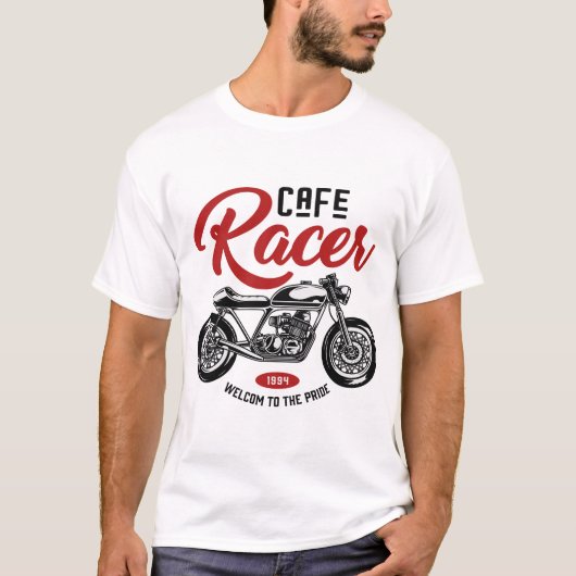 Cafe Racer T-shirt (Voorkant)