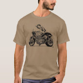 CAFE RACER. T-SHIRT (Voorkant)